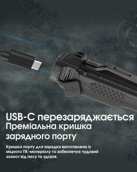 Ліхтар Nitecore EDC25 (2xNiteLab UHi 20, 3000 люмен, 6 режимів, USB Type-C) EDC25 фото