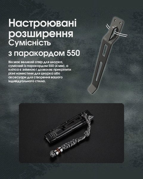 Ліхтар Nitecore EDC25 (2xNiteLab UHi 20, 3000 люмен, 6 режимів, USB Type-C) EDC25 фото