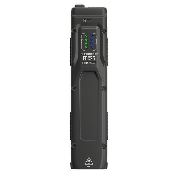 Ліхтар Nitecore EDC25 (2xNiteLab UHi 20, 3000 люмен, 6 режимів, USB Type-C) EDC25 фото