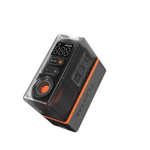 Велосипедний міні насос-задня фара Flextail Tiny Tire Pump ACS, чорний atlantxml_72170 фото