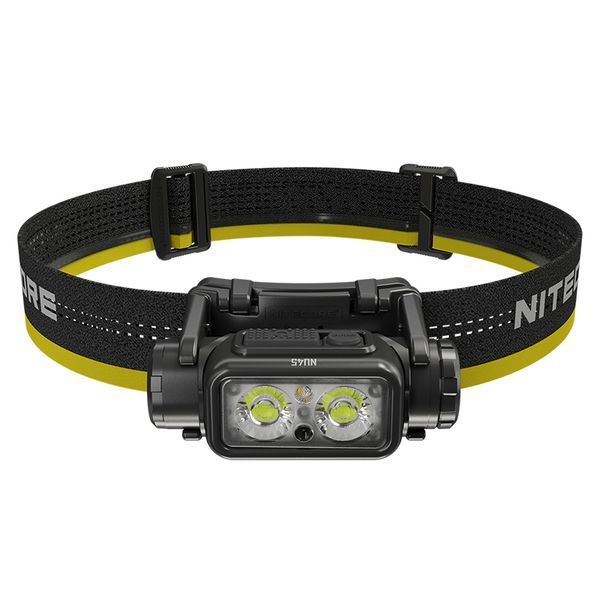 Ліхтар налобний Nitecore NU45 (Білий + Червоний LED, 1700 люмен, 11 режимів, 1x18650, USB-C, датчик наближення) NU45 фото