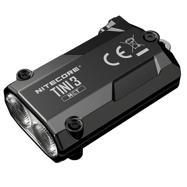 Ліхтар наключний Nitecore TINI 3 MCT (2xNiteLab UHE LED, 600 люмен, 5 режимів, USB-C), сірий TINI 3 фото