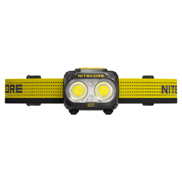 Налобний ліхтар Nitecore UT27 2025 MCT 2.0 (2xNiteLab MCT UHE LED, 800 люмен, 12 режимів, 3xAAA, HLB1500), білий UT27 2025 фото