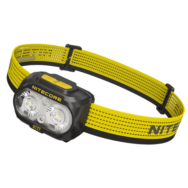 Налобний ліхтар Nitecore UT27 2025 MCT 2.0 PRO (2xNiteLab MCT UHE LED, 800 люмен, 12 режимів, 3xAAA, HLB1500), білий UT27 2025 фото