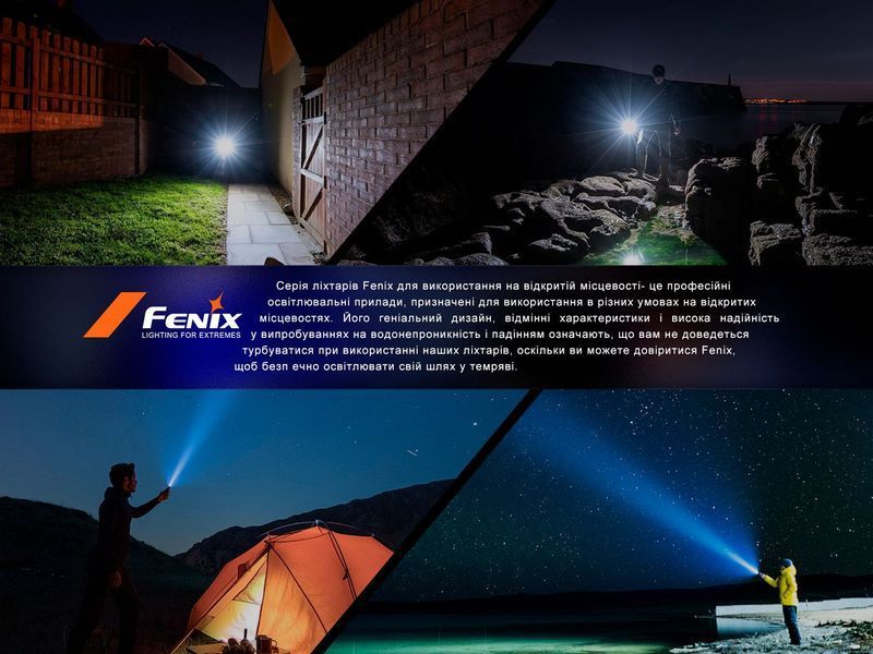 Ліхтар ручний Fenix PD40R V3.0, 3000 lm PD40RV30 фото