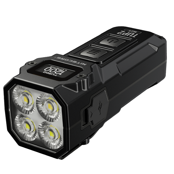 Ліхтар наключний Nitecore TUP2 MCT (4xUHE LED, 1200 люмен, 5 режимів, USB-C), синій TUP2 MCT фото