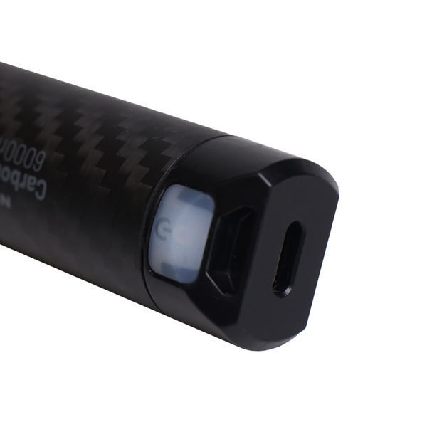 2в1 Зовнішнє джерело живлення для налобних ліхтарів + Power Bank Nitecore Carbon Battery 6K (Карбон, червоний маяк, 6000mAh, IP68) Carbon Battery 6K фото