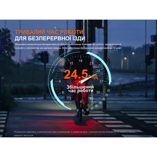 Велофара задня Fenix BC06R BC06R фото