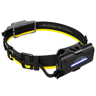 2в1 Зовнішнє джерело живлення для налобних ліхтарів Power Bank Nitecore Carbon Battery 12K Kit (Карбон, червоний маяк, 12000mAh, IP68), комплект Carbon Battery 12K Kit фото