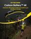 2в1 Зовнішнє джерело живлення для налобних ліхтарів Power Bank Nitecore Carbon Battery&trade; 6K Kit (Карбон, червоний маяк, 6000mAh, IP68), комплект Carbon Battery 6K Kit фото 4