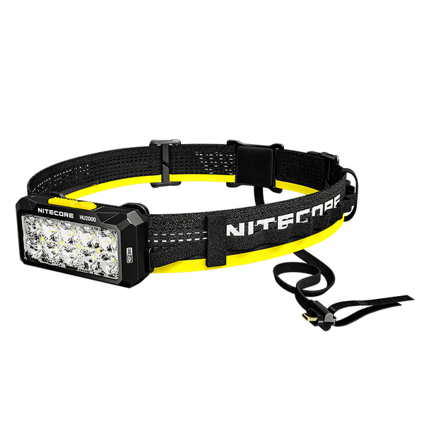 Ліхтар налобний Nitecore HU2000 (NiteLab UHE, 2000 люмен, 1600 люмен, 10 режимів, USB Type-C) HU2000 фото