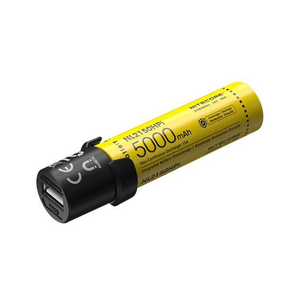 3 в 1 - Ліхтар, Power Bank, Зарядний пристрій Nitecore 21700 Intelligent Battery System Nitecore 21700 Intelligent Battery System фото