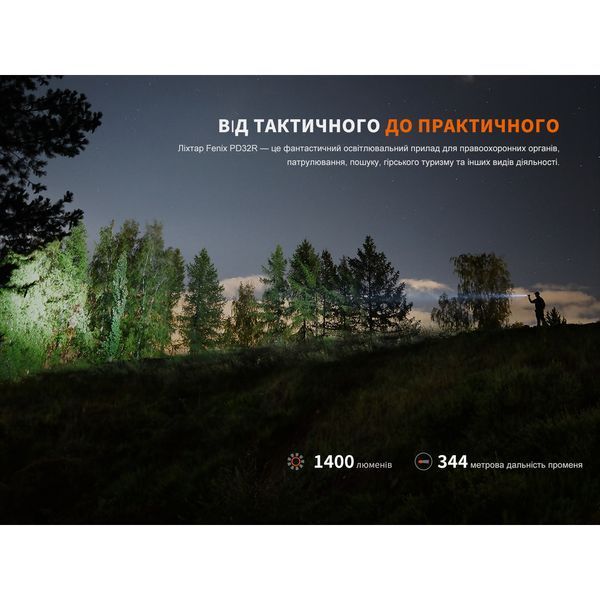 Ліхтар ручний Fenix PD32R PD32R фото