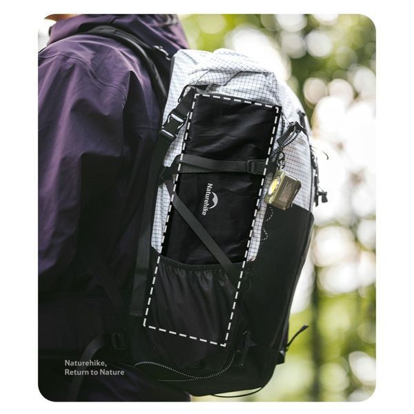 Складаний стіл Naturehike CNK2450JJ024, 31х21 см, алюміній, чорний atlantxml_70916 фото