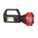Ліхтар акумуляторний 1 LED + 1 COB, power bank, індикатор заряду, сонячна панель LB-0107 фото 4