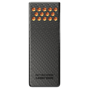 Зовнішній зарядний пристрій Power Bank Nitecore CARBO 10000 GEN2 (30W, QC 3.0, 10000mAh), чорно-помаранчевий CARBO 10000 GEN2 фото
