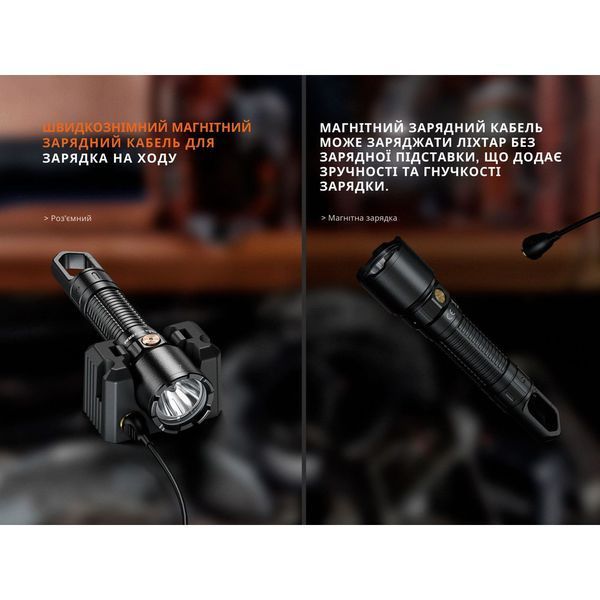 Ліхтар професійний Fenix WF25RM з магнітною зарядкою WF25RM фото