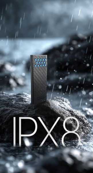 Зовнішній зарядний пристрій Power Bank Nitecore CARBO 10000 GEN2 (30W, QC 3.0, 10000mAh), чорно-синій CARBO 10000 GEN2 фото