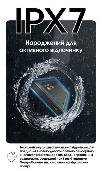 Зовнішній зарядний пристрій Power Bank Nitecore NB AIR (QC 3.0, 5000mAh) NB AIR фото