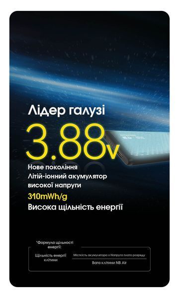 Зовнішній зарядний пристрій Power Bank Nitecore NB AIR (QC 3.0, 5000mAh) NB AIR фото