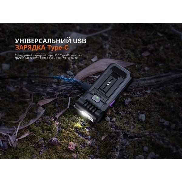 Ліхтар ручний Fenix SW05R-UV LED чорний SW05R-UVL фото