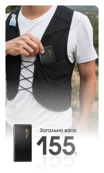 Зовнішній зарядний пристрій Power Bank Nitecore NB PLUS (QC 3.0, 10000 mAh) NB PLUS фото