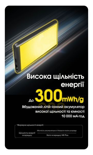 Зовнішній зарядний пристрій Power Bank Nitecore NB PLUS (QC 3.0, 10000 mAh) NB PLUS фото