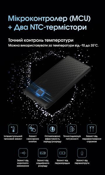 Зовнішній зарядний пристрій Power Bank Nitecore NB PLUS (QC 3.0, 10000 mAh) NB PLUS фото