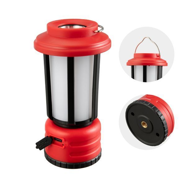 Ліхтар для кемпінгу підвісний 1 LED + 8 SMD LB-0210 фото