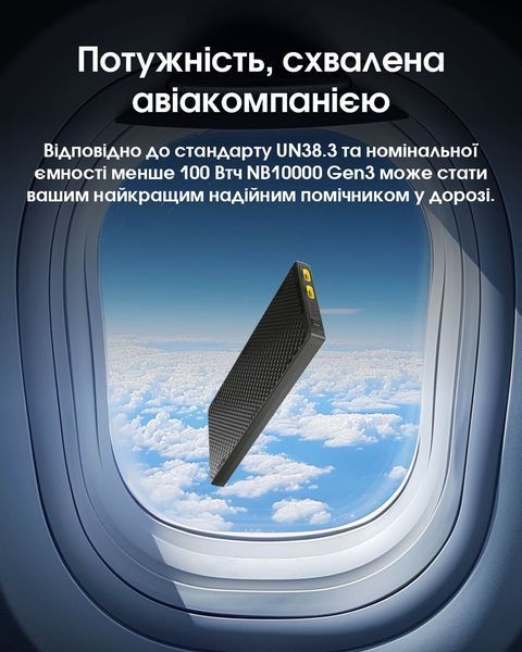 Зовнішній зарядний пристрій Power Bank Nitecore NB10000 GEN3 (QC 3.0, 10000mAh), 2xUSB-C NB10000 GEN3 фото