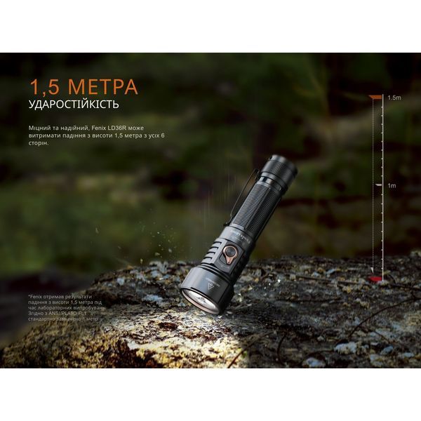 Ліхтар ручний Fenix LD36RB чорний LD36RB фото