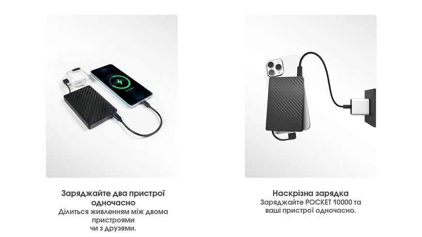 Зовнішній зарядний пристрій Power Bank Nitecore Pocket 10000 (QC 3.0, 10000mAh) Pocket 10000 фото