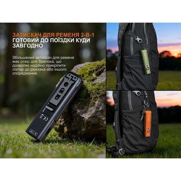 Ліхтар Fenix E06R PRO, чорний atlantxml_73094 фото