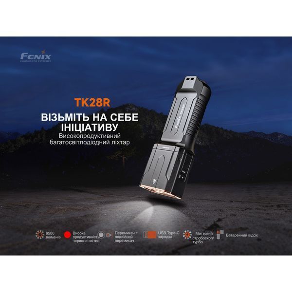 Ліхтар ручний Fenix TK28R atlantxml_73060 фото