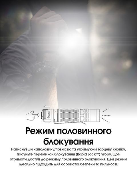 Ліхтар Nitecore EDC31 (NiteLab UHi 20 MAX, 3500 люмен, 6 режимів, USB Type-C) EDC31 фото