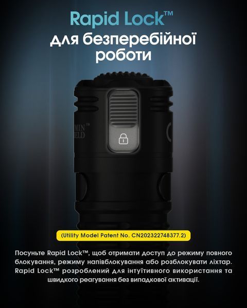 Ліхтар Nitecore EDC31 (NiteLab UHi 20 MAX, 3500 люмен, 6 режимів, USB Type-C) EDC31 фото