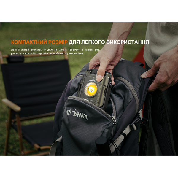 Ліхтар прожектор Fenix CL27R зелений CL27R-Green фото