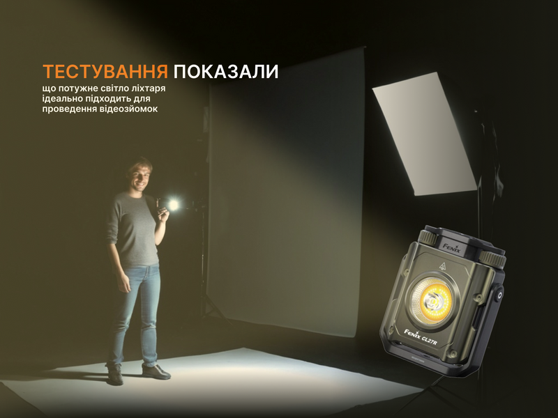 Ліхтар прожектор Fenix CL27R зелений CL27R-Green фото