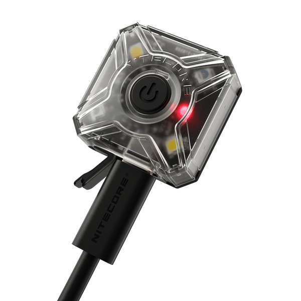 2в1 - Ліхтар налобний + велосипедний маяк Nitecore NU05 KIT V2 (2xWhite LED + 2xRed LED, 40 люмен, 5 режимів, USB-C) NU05 V2 фото