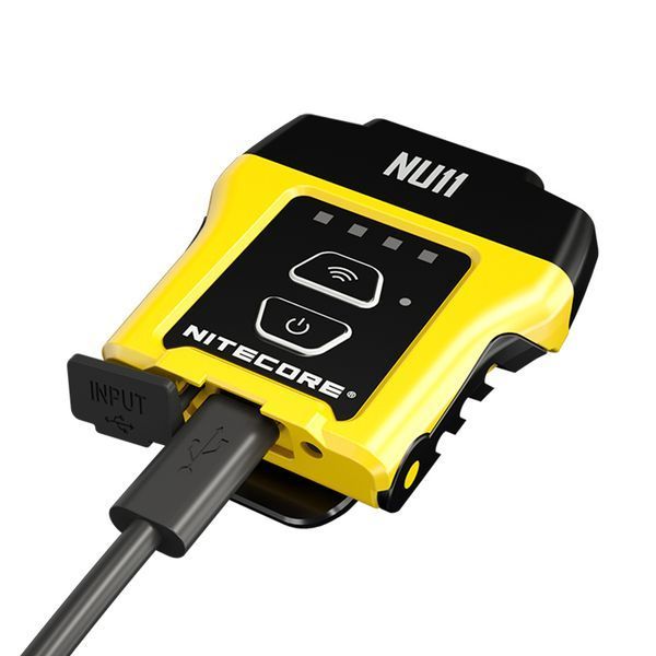 Ліхтар на кепку з універсальним кріпленням Nitecore NU11 (150 люмен, 4 режими, датчик руху, USB-C) NU11 фото