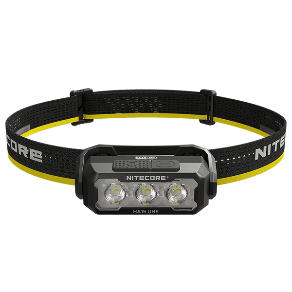 Ліхтар налобний Nitecore HA15 UHE (White-Red Led, 400 люмен, 9 режимів, 1xAA/1x14500) HA15 UHE фото