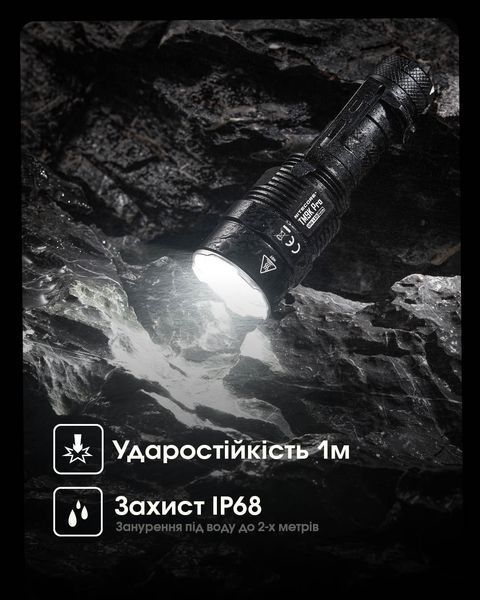 Ліхтар Nitecore TM9K PRO (3xNiteLab UHi 40 MAX, 9900 люмен, 6 режимів, USB Type-C) TM9K PRO фото