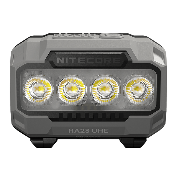 Ліхтар налобний Nitecore HA23 UHE MCT (White-Red Led, 600 люмен, 3xAAA), синій HA23 UHE фото