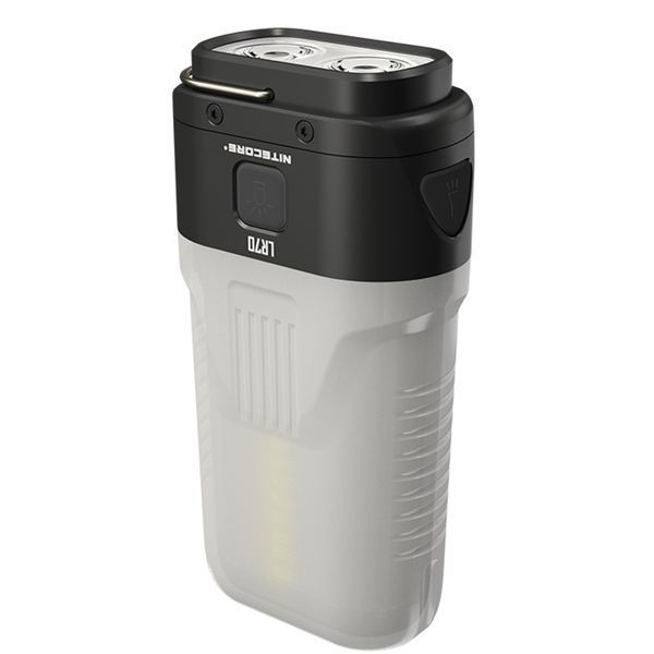 4в1 - Ліхтар кемпінговий, ручний + Power Bank + зарядний Nitecore LR70 (400 люмен, 3000 люмен, Red 10 люмен, 1-2x21700, USB Type-C) LR70 фото