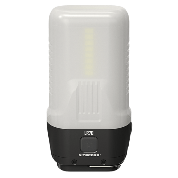 4в1 - Ліхтар кемпінговий, ручний + Power Bank + зарядний Nitecore LR70 (400 люмен, 3000 люмен, Red 10 люмен, 1-2x21700, USB Type-C) LR70 фото