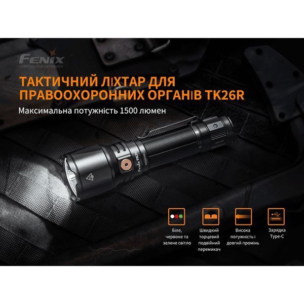 Ліхтар ручний Fenix TK26R TK26R фото