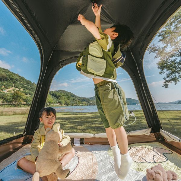 Намет тримісний автоматичний Naturehike Ango CNK2550WS010, L, сірий atlantxml_71485 фото