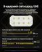 Ліхтар налобний Nitecore HC65 UHE (8 x NiteLab UHE LED, 2000 люмен, 11 режимів, 18650, USB Type-C), сірий HC65 UHE фото 9