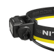 Ліхтар налобний Nitecore HC65 UHE (8 x NiteLab UHE LED, 2000 люмен, 11 режимів, 18650, USB Type-C), сірий HC65 UHE фото 3