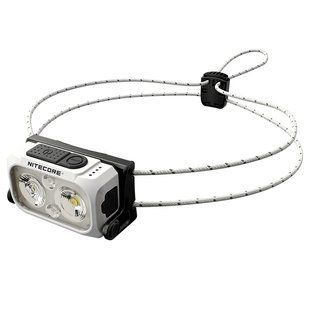 Ліхтар налобний Nitecore NU21 (360 люмен, 8 режимів, USB-C), білий NU21 фото